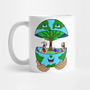 Let's Nurture the Earth Together Mug